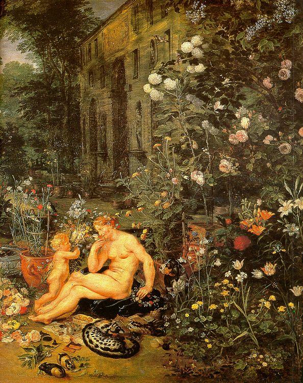 Jan Brueghel The Sense of Smell Norge oil painting art